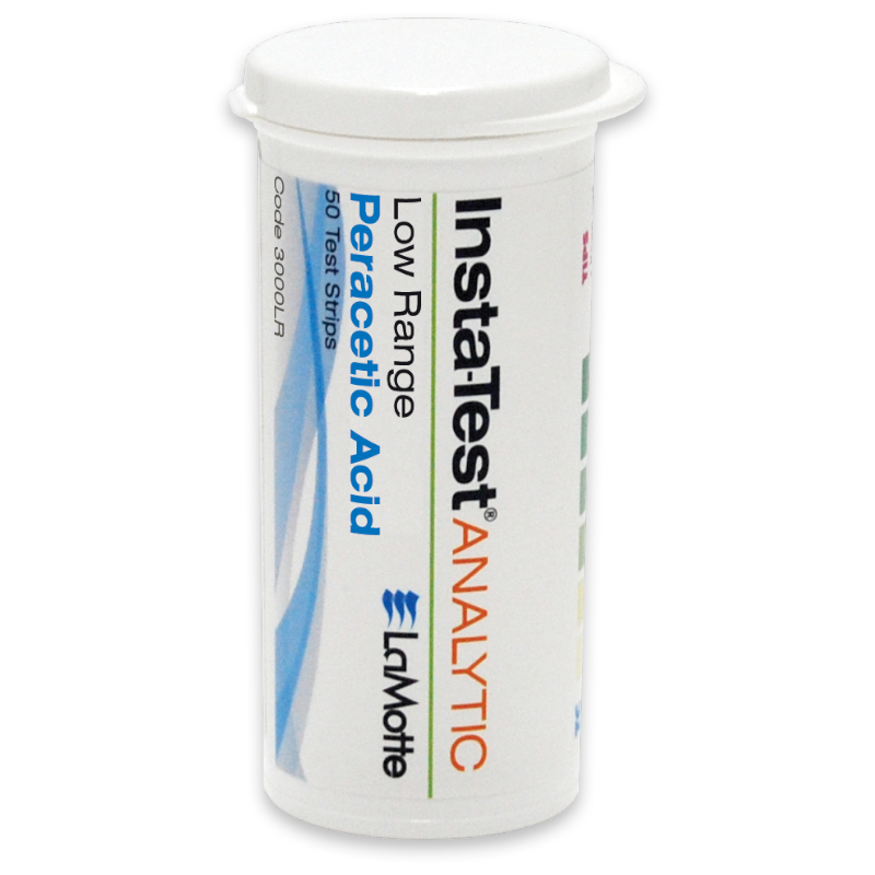 Insta-Test Chlorine & Peracetic Acid Test Strips